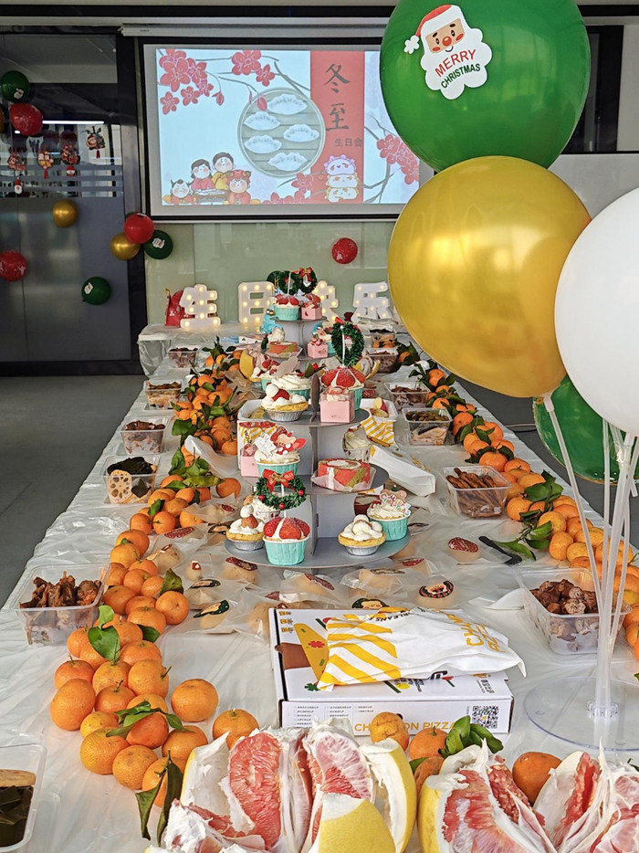 冬至有愛,圣誕有你,共慶生辰